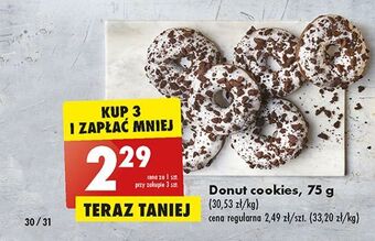 Biedronka Donut cookies oferta