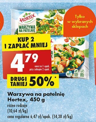 Biedronka Warzywa na patelnię z ziołami i papryką hortex oferta