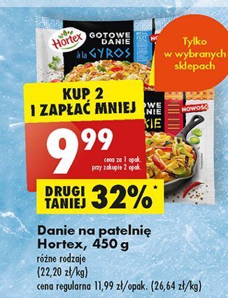 Biedronka Danie a'la gyros hortex gotowe oferta