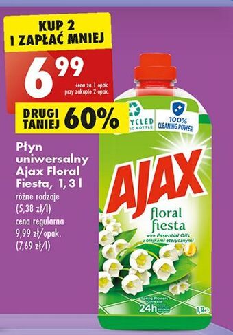 Biedronka Płyn do mycia konwalie ajax floral fiesta oferta