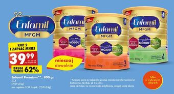 Biedronka Mleko 2 enfamil premium mfgm oferta