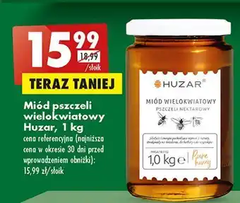 Biedronka Miód pszczeli wielokwiatowy huzar oferta