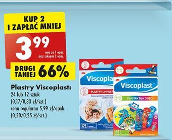 Biedronka Plastry uniwersalne viscoplast oferta