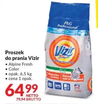 Makro P&G Proszek do prania Vizir Alpine Fresh, Color, 6,5kg, opak. oferta