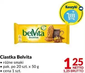 Makro Belvita Ciastka różne smaki pak. po 20szt. x 50g oferta