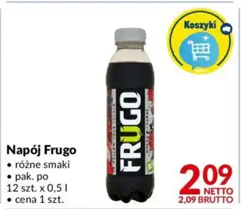 Makro Frugo Napój różne smaki, pak. po 12szt. x 0,5l oferta