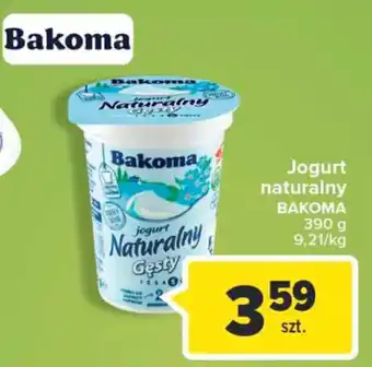 Carrefour Market Bakoma jogurt naturalny 390g oferta