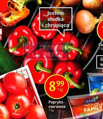 Delikatesy Centrum Papryka czerwona 1kg oferta