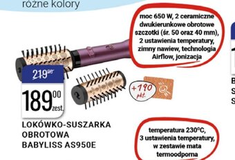 Lokówko-suszarka obrotowa Babyliss AS950E