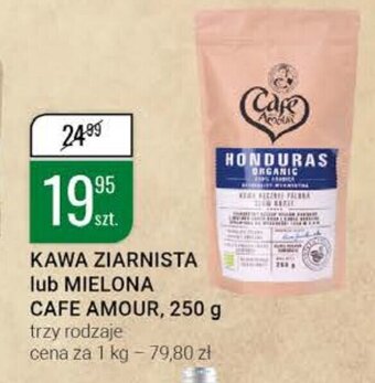 bi1 Kawa ziarnista lub mielona Cafe Amour 250g oferta