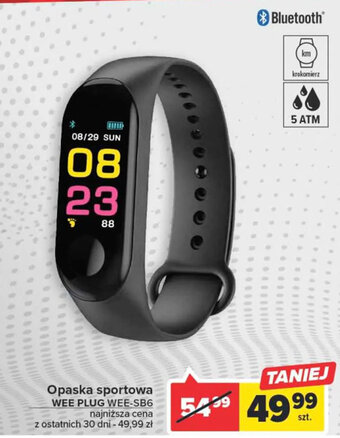 Carrefour WEE Opaska sportowa WEE Plug WEE-SB6 oferta