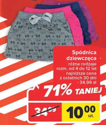 Carrefour Spódnica dziewczęca oferta