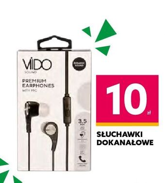 Dealz Słuchawki sportowe vido czarne oferta