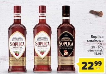 Carrefour Wódka soplica malinowa oferta