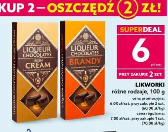 Dealz Czekoladki brandy liqueur chocolates oferta