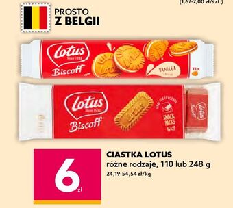Ciastka lotus biscoff