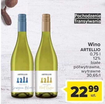 Carrefour Wino artellio sauvignon blanc oferta