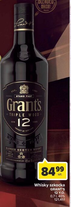 Carrefour Whisky grant's 12 yo oferta