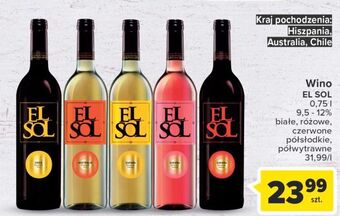Carrefour Wino el sol australia oferta