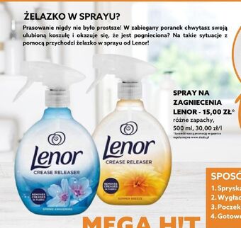 Dealz Płyn na zagięcia summer breezee lenor crease releaser oferta