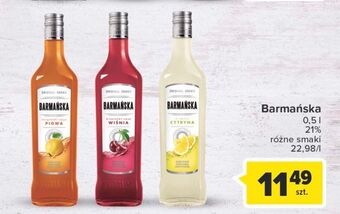 Carrefour Wódka barmańska pigwowa oferta