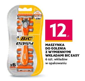 Dealz Maszynka do golenia + 6 wkładów bic easy oferta