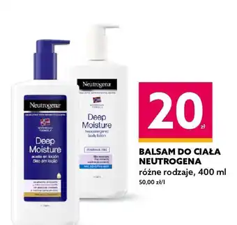 Dealz Emulsja do ciała głęboko nawilżająca sensitive neutrogena formuła norweska oferta