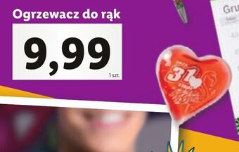 Lidl Ogrzewacz do rąk wośp oferta