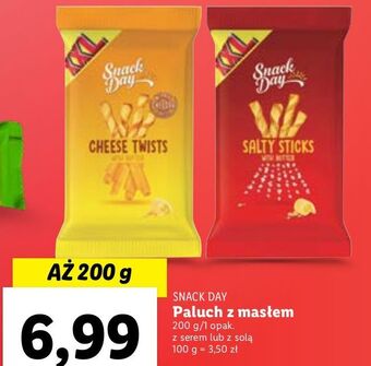 Lidl Paluszki ekstra długie snack day oferta
