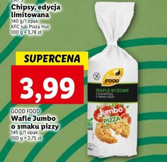 Lidl Wafle ryżowe jumbo pizza good food oferta