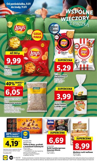 Lidl Chipsy paprykowe lay's oferta
