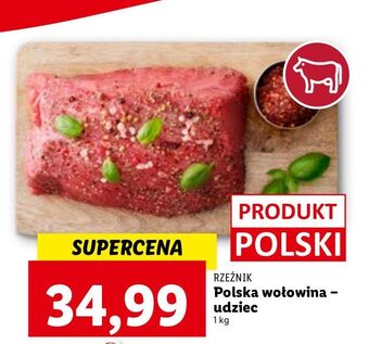 Lidl Udziec wołowy rzeźnik codzienna dostawa oferta