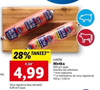 Lidl Metka tatarska łuków oferta