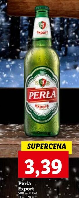 Lidl Piwo perła export oferta