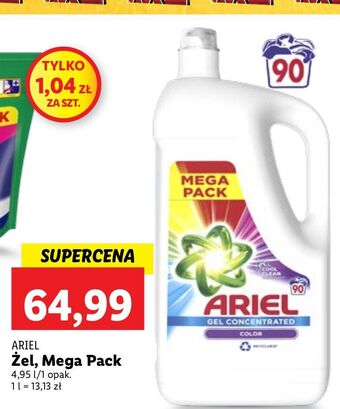 Lidl Płyn do prania color ariel professional oferta