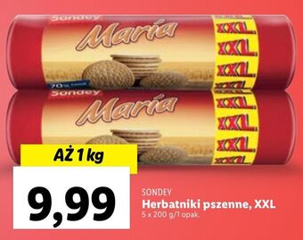 Lidl Herbatniki maria sondey oferta