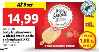 Lidl Lody strawberry crips bon gelati oferta