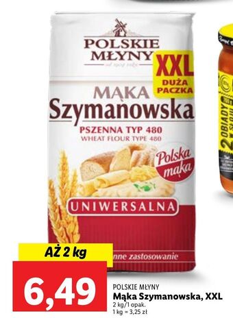 Lidl Mąka szymanowska uniwersalna polskie młyny oferta