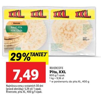 Lidl Pita rivercote oferta