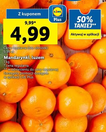 Lidl Mandarynki oferta