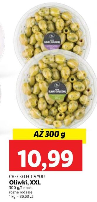 Lidl Oliwki zielone chef select & you oferta