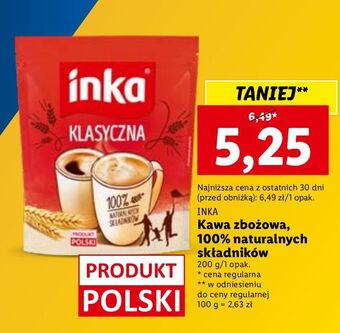 Lidl Kawa inka klasyczna oferta