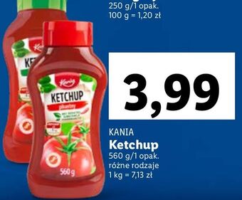 Lidl Ketchup pikantny kania oferta