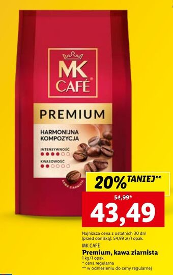 Lidl Kawa mk cafe premium oferta