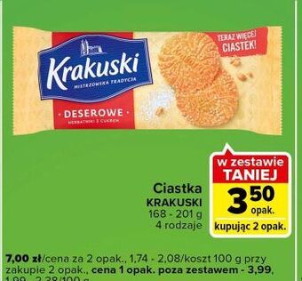 Carrefour Express Ciastka deserowe krakuski oferta