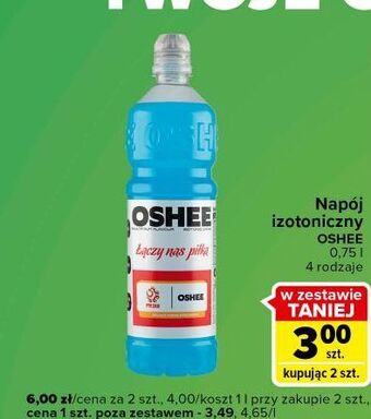 Carrefour Express Napój izotoniczny wieloowocowy oshee oferta