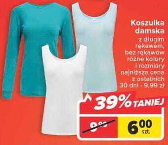 Carrefour Koszulka damska oferta