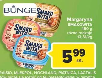 Carrefour Margaryna smakowita maślany smak oferta