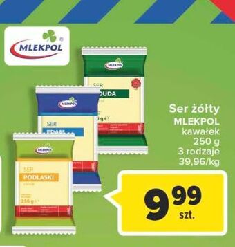Carrefour Ser gouda - kawałek mlekpol oferta