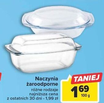 Carrefour Naczynia żaroodporne oferta
